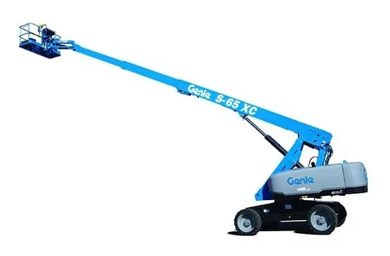 Genie S-65X — foto real de la flota de Express Rentals